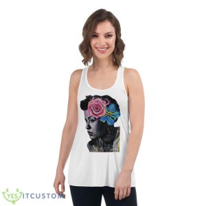 Queens Never Die Billie Holiday shirt - Women's Flowy Racerback Tank