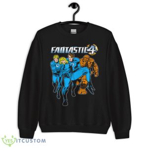 Quick And Dirty Fantasic Four shirt 8 Quick And Dirty Fantasic Four shirt - Unisex Crewneck Sweatshirt