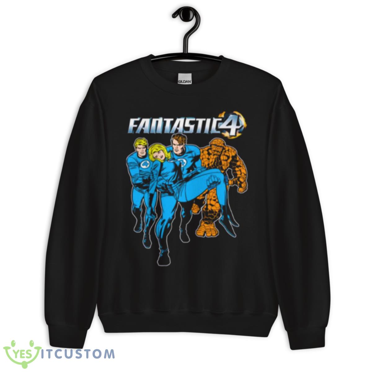 Quick And Dirty Fantasic Four shirt 3 Quick And Dirty Fantasic Four shirt - Unisex Crewneck Sweatshirt