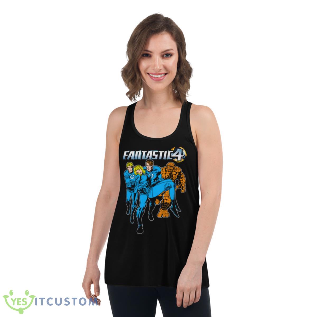 Quick And Dirty Fantasic Four shirt 5 Quick And Dirty Fantasic Four shirt - Women's Flowy Racerback Tank