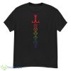 Rainbow Dice Sword Tabletop Rpg Gaming Lgbtq Pride Month Shirt - G500 Men’s Classic T-Shirt