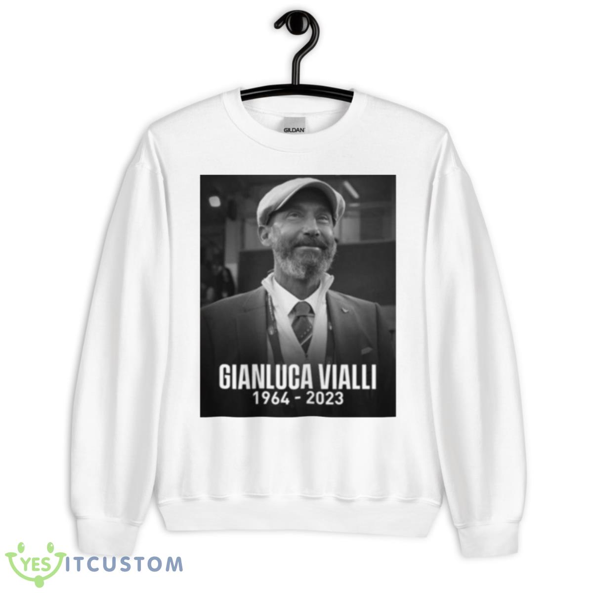 Rest In Peace Gianluca Vialli Shirt 2 Rest In Peace Gianluca Vialli Shirt - Unisex Heavy Blend Crewneck Sweatshirt