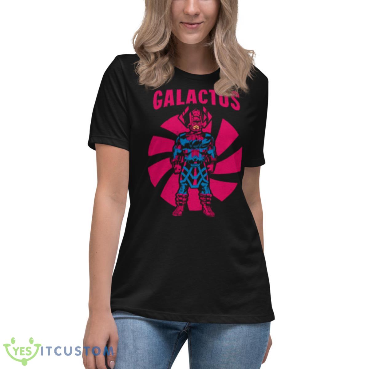 Retro Galactus Marvel Comic shirt 6 Retro Galactus Marvel Comic shirt - Women's Relaxed Short Sleeve Jersey Tee