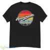 Retro Massachusetts Distressed Sunset Est 1788 Shirt - G500 Men’s Classic T-Shirt