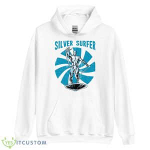 Retro Silver Surfer Iu2 Marvel shirt 7 Retro Silver Surfer Iu2 Marvel shirt - Unisex Heavy Blend Hooded Sweatshirt