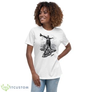 Rhodes Colossus Vintage shirt 9 Rhodes Colossus Vintage shirt - Women's Relaxed Short Sleeve Jersey Tee