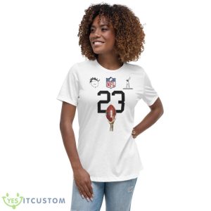 Rihanna Super Bowl 57 Shirt - Women's Relaxed Short Sleeve Jersey Tee