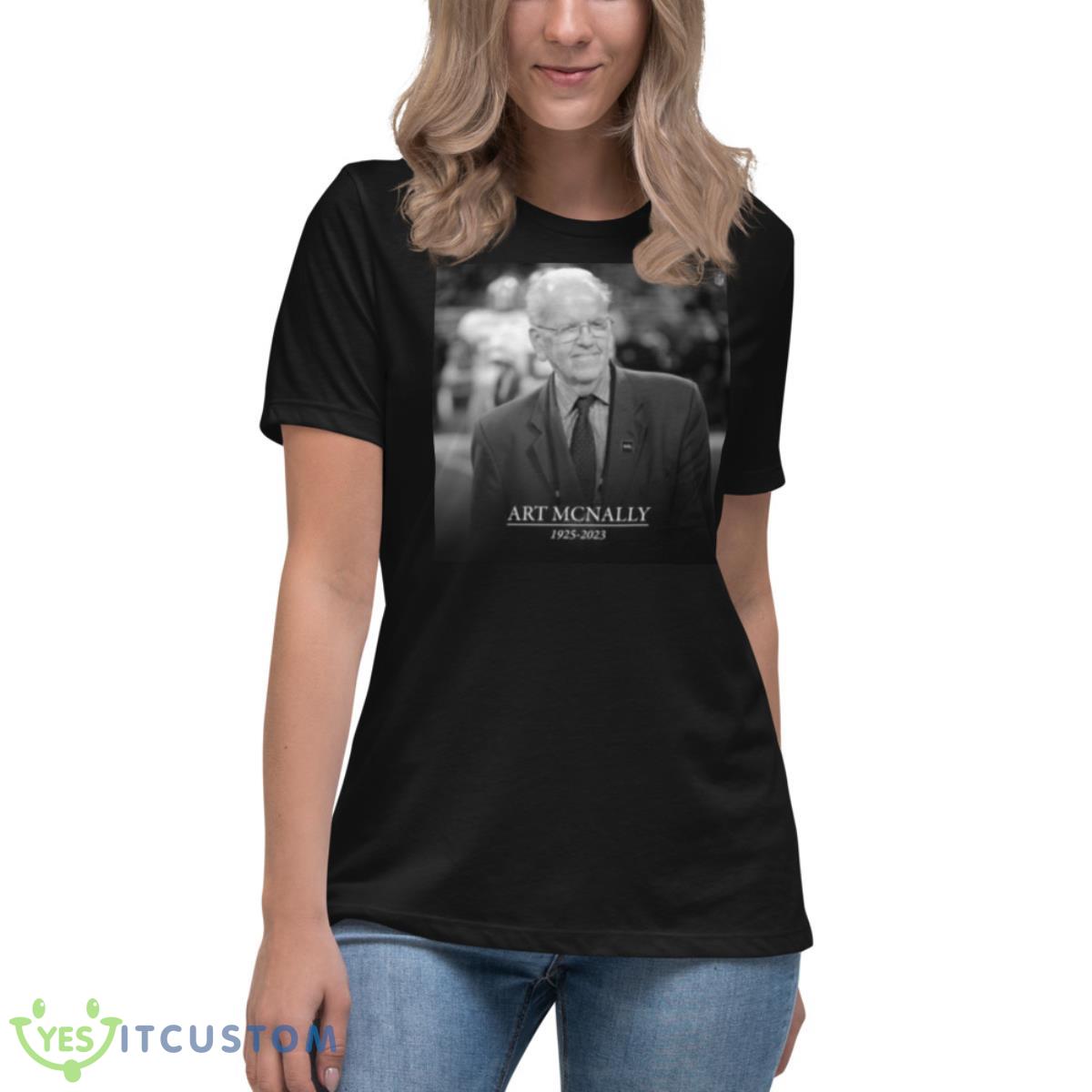 Rip Art Mcnally 1925 2023 shirt 6 Rip Art Mcnally 1925 2023 shirt - Women's Relaxed Short Sleeve Jersey Tee