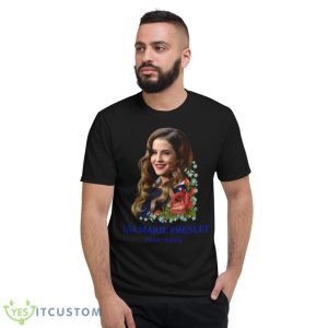 RIP Lisa Marie Presley Gift For Fan Shirt - Short Sleeve T-Shirt