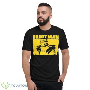 Robotman Yellow Art Doom Patrol Shirt - Short Sleeve T-Shirt
