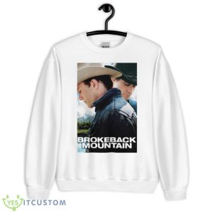 Romance 2005 Drama Brokeback Mountain Poster Graphic shirt - Unisex Heavy Blend Crewneck Sweatshirt
