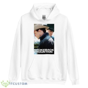 Romance 2005 Drama Brokeback Mountain Poster Graphic shirt - Unisex Heavy Blend Hooded Sweatshirt