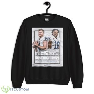 Rose Bowl Mvp 2023 Penn State Ji’ayir Brown Sean Clifford T Shirt - Unisex Crewneck Sweatshirt