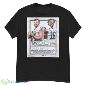 Rose Bowl Mvp 2023 Penn State Ji’ayir Brown Sean Clifford T Shirt - G500 Men’s Classic T-Shirt