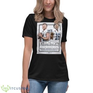 Rose Bowl Mvp 2023 Penn State Ji’ayir Brown Sean Clifford T Shirt - Women's Relaxed Short Sleeve Jersey Tee