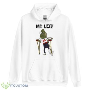 Ryan Jensen My Leg Spongebob Shirt 7 Ryan Jensen My Leg Spongebob Shirt - Unisex Heavy Blend Hooded Sweatshirt