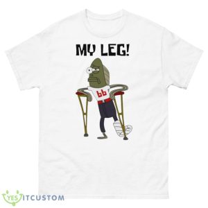Ryan Jensen My Leg Spongebob Shirt - 500 Men’s Classic Tee Gildan
