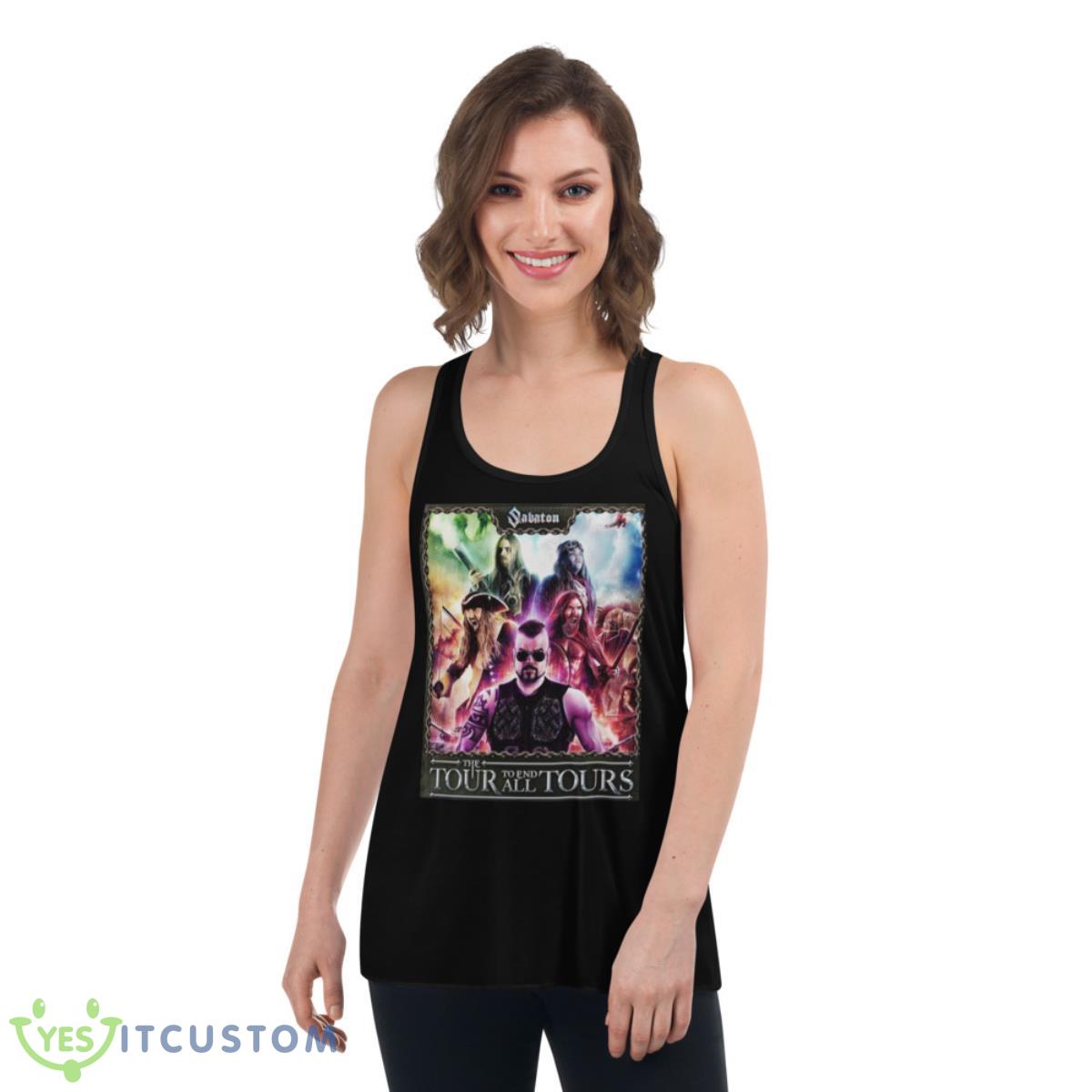 Sabaton Wars Tour 2023 Masept Shirt 5 Sabaton Wars Tour 2023 Masept Shirt - Women's Flowy Racerback Tank