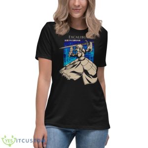 Saber Excalibur Shirt - Women's Relaxed Short Sleeve Jersey Tee