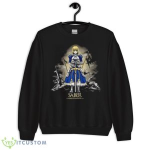 Saber The Warrior Fate Stay Night Shirt - Unisex Crewneck Sweatshirt