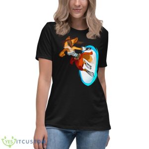 Sajira Shirts Aperture Laboratories Fox Chell Stormi Folf Shirt - Women's Relaxed Short Sleeve Jersey Tee
