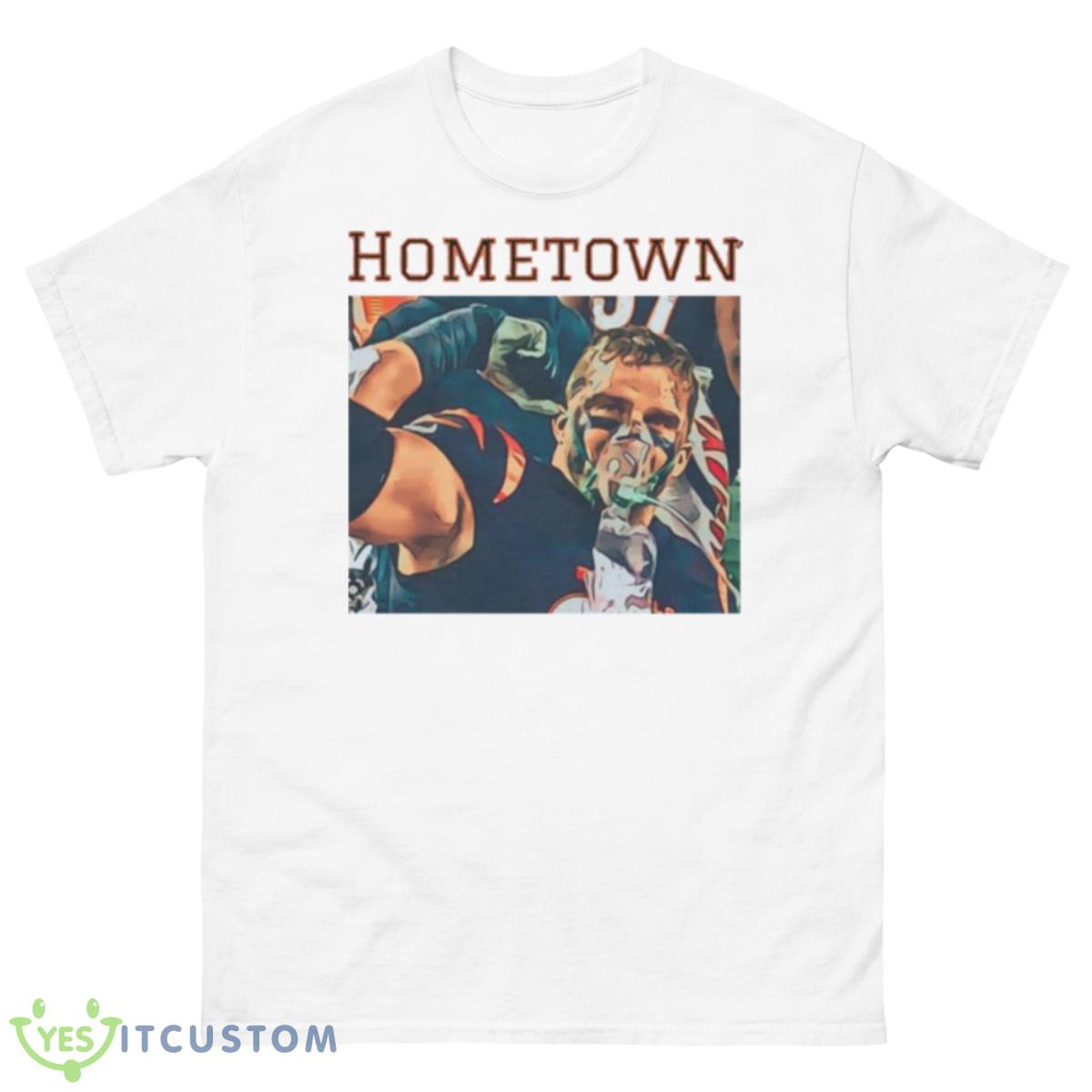 Sam Hubbard Hometown Can’t Catch Me Hubbard Shirt 10 Sam Hubbard Hometown Can’t Catch Me Hubbard Shirt - 500 Men’s Classic Tee Gildan