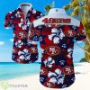 San Francisco 49ers Logo Dark Shirt Hawaiian Summer Beach Shirt Full Print Product Photo 1