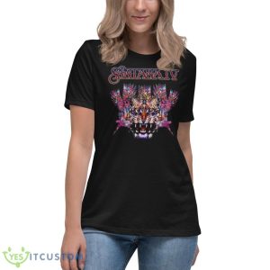 Santana Four Tour 2023 Masokber Graphic shirt - Women's Relaxed Short Sleeve Jersey Tee