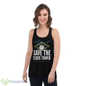 Save The Clock Tower Shirt - Women's Flowy Racerback Tank