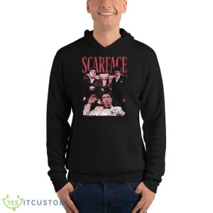 Scarface Cool Collage The Sopranos Shirt - Unisex Fleece Pullover Hoodie