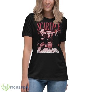 Scarface Cool Collage The Sopranos Shirt - Women's Relaxed Short Sleeve Jersey Tee