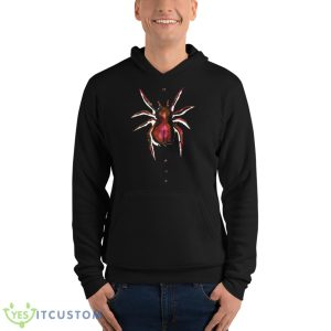 Scary Spider Nightcrawler shirt - Unisex Fleece Pullover Hoodie