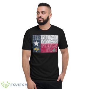 SDSU Jackrabbits 2023 National Championship The Road To Texas Frisco Shirt - Short Sleeve T-Shirt