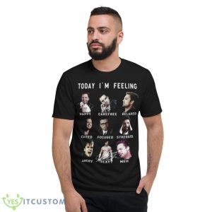 Sebastian Stan Funny Feelings Bucky Barnes Marvel shirt - Short Sleeve T-Shirt