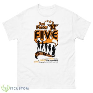 Secret Agents Fox Force Five Pulp Fiction shirt - 500 Men’s Classic Tee Gildan