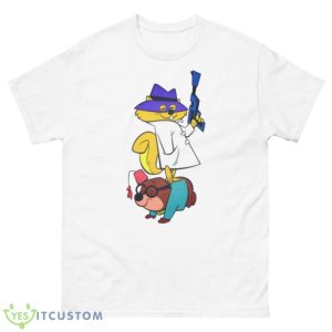 Secret Squirrel And Moroccan Mole Cartoon Retro Shirt - 500 Men’s Classic Tee Gildan