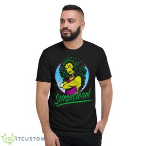 Sensational Shehulk Retro Comic Marvel shirt - Short Sleeve T-Shirt