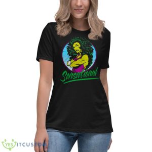 Sensational Shehulk Retro Comic Marvel shirt 11 Sensational Shehulk Retro Comic Marvel shirt - Women's Relaxed Short Sleeve Jersey Tee