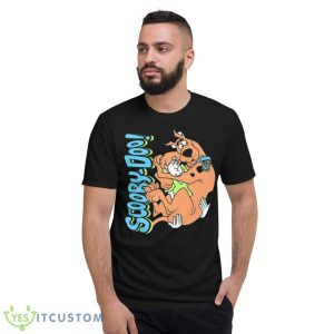 Shaggy & Scooby Scared Portrait Scooby Doo shirt - Short Sleeve T-Shirt