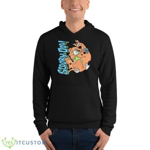 Shaggy & Scooby Scared Portrait Scooby Doo shirt - Unisex Fleece Pullover Hoodie
