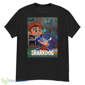 Sharkdog Graphic Kids Cartoon Shirt - G500 Men’s Classic T-Shirt