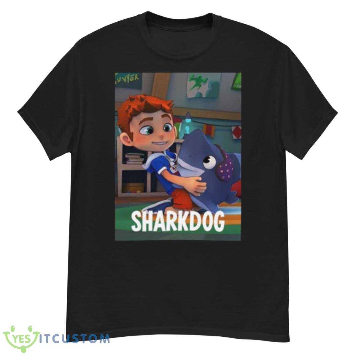 Sharkdog Graphic Kids Cartoon Shirt 12 Sharkdog Graphic Kids Cartoon Shirt - G500 Men’s Classic T-Shirt
