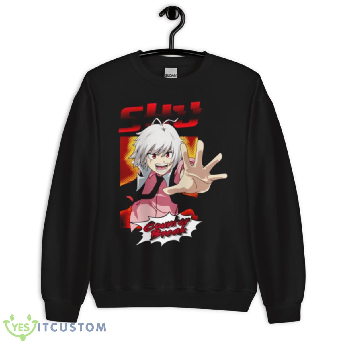 Shu Kurenai Attacking Spriggan Shirt 3 Shu Kurenai Attacking Spriggan Shirt - Unisex Crewneck Sweatshirt