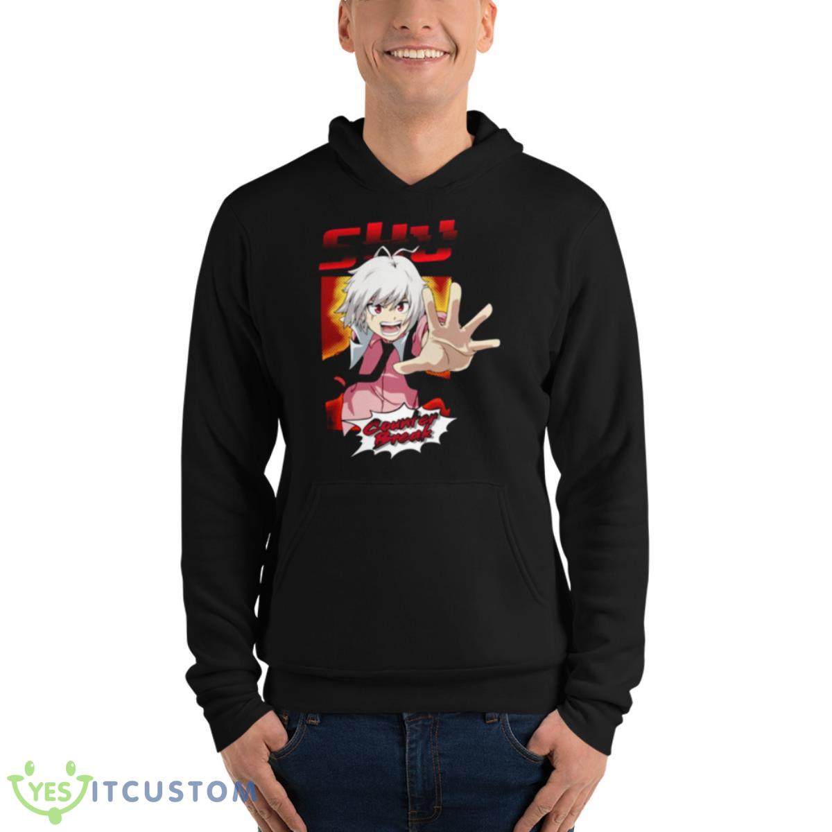 Shu Kurenai Attacking Spriggan Shirt 4 Shu Kurenai Attacking Spriggan Shirt - Unisex Fleece Pullover Hoodie