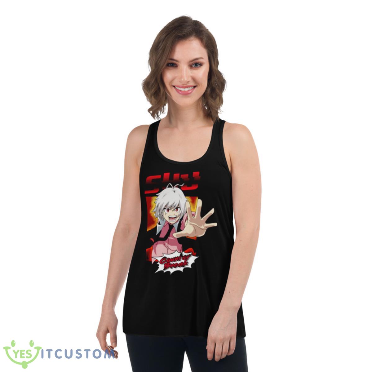 Shu Kurenai Attacking Spriggan Shirt 5 Shu Kurenai Attacking Spriggan Shirt - Women's Flowy Racerback Tank
