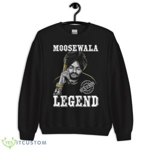 Sidhu Moose Wala Legend Stamp Art Shirt - Unisex Crewneck Sweatshirt
