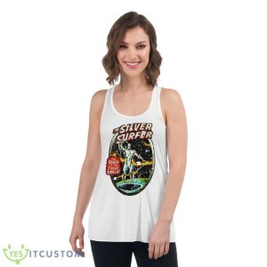 Silver Surf 1978 Cartoons Vintage Marvel shirt - Women's Flowy Racerback Tank