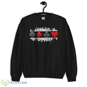 Skyline Art Alice In Borderland Cards Shirt - Unisex Crewneck Sweatshirt