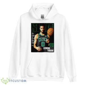 Slam Jayson Tatum coming for the throne shirt - Unisex Heavy Blend Hooded Sweatshirt
