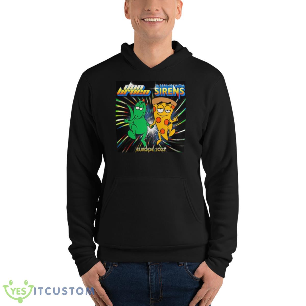 Sleeping With Sirens Tour 2023 shirt 4 Sleeping With Sirens Tour 2023 shirt - Unisex Fleece Pullover Hoodie